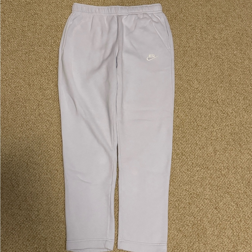 Nike White Joggers